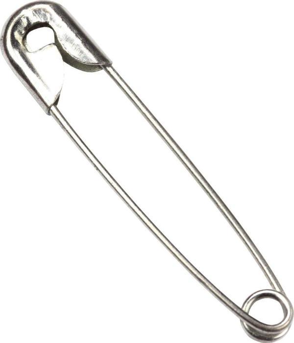 Çengelli İğne 3 cm Gümüş Renk 50 Adet - Image 1