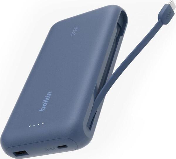 Belkin Boostcharge Powerbank 20K Entegre Kablolu Taşınabilir Güç Kaynağı 30 W Hızlı Şarj Usb-C - Image 1