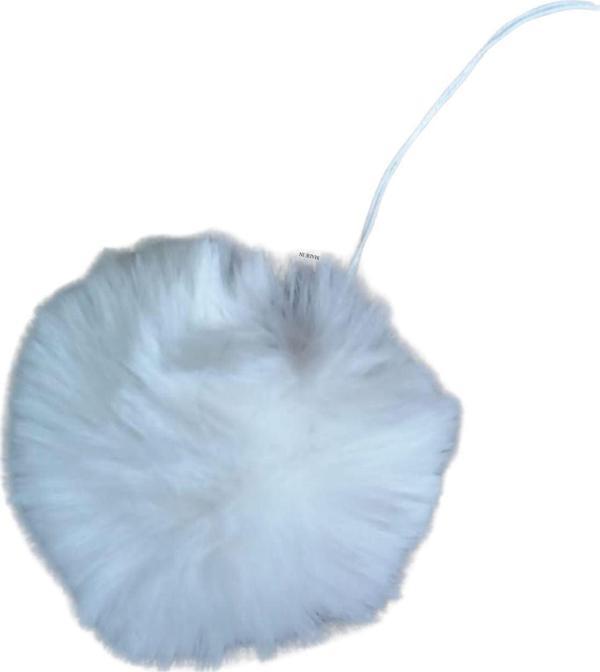Şapka Ponponu Beyaz - Image 1