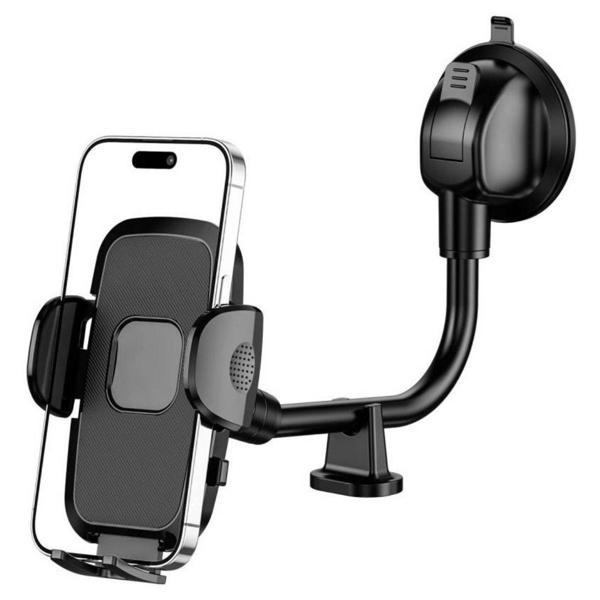 Ayarlanabilir Vakum Kilitli Cam Ve Torpidoya Takılabilen Telefon Tutucu - Image 1