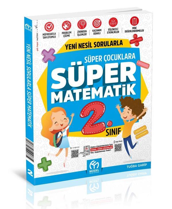 Model Yayınları 2. Sınıf Matematik Süper Yeni Nesil Sorularla - Model Yayınları - Image 1