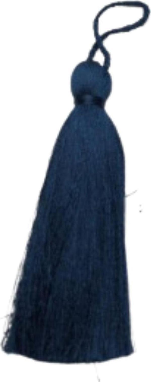 Püskül Tekli 10 cm 1 Adet Lacivert - Image 1