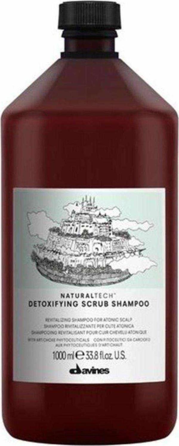Davines Detoxifying Scrub Şampuanı 1000ml 8004608230717 Pompa Hediyeli - Image 1