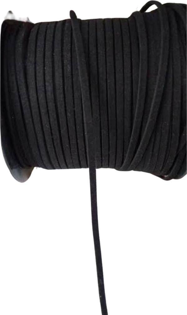 Güderi İp 1 mm Siyah 5 Metre - Image 1