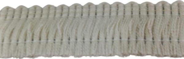 Pamuk Püskül Şerit En 3 cm Krem 1 Metre - Image 1