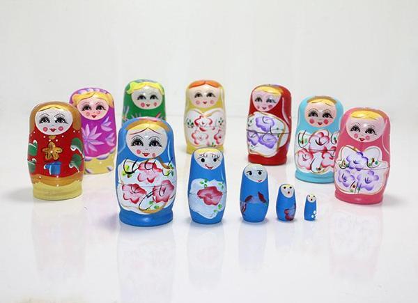 5'li Ahşap Matruşka - Image 1