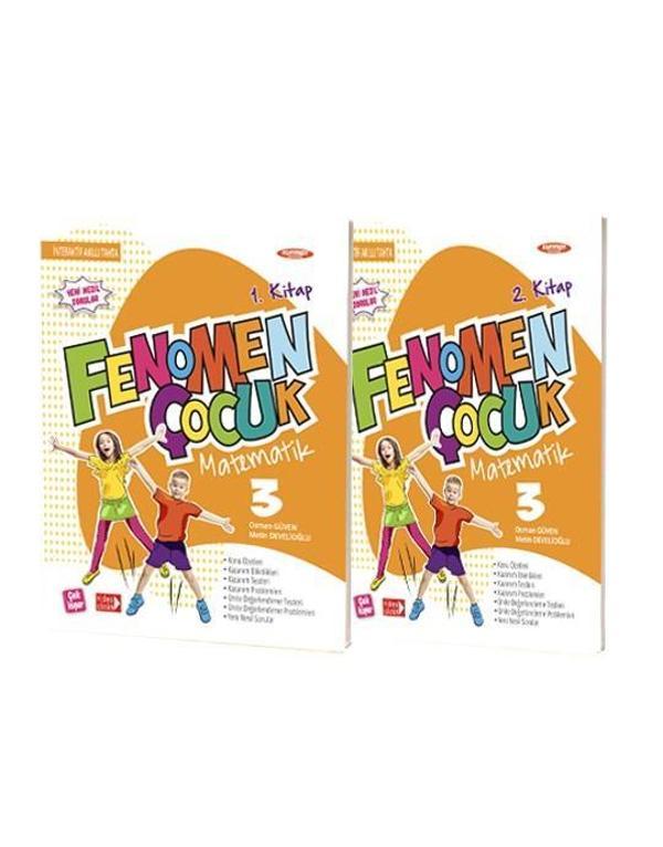 Gama Yayınları 3. Sınıf Matematik Fenomen Çocuk 1. Ve 2. Kitap - Image 1