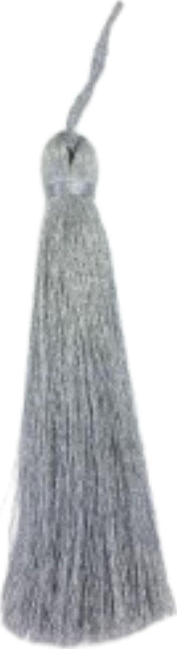 Püskül Tekli 5 cm 1 Adet Gümüş - Image 1