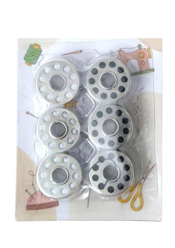 Masura İpli 6'lı Metal Siyah-Beyaz - Image 1