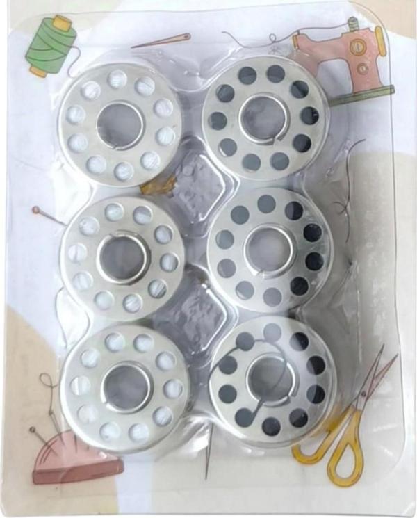 Masura İpli 6'lı Metal Siyah-Beyaz - Image 1