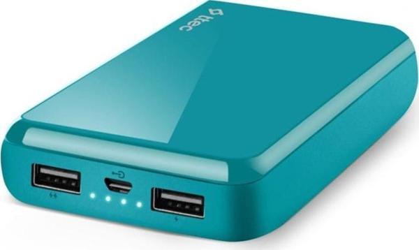 OUTLET Ttec ReCharger S 2A Powerbank 10000 mAh Turkuaz - 2BB174TZ OUTLET - Image 1