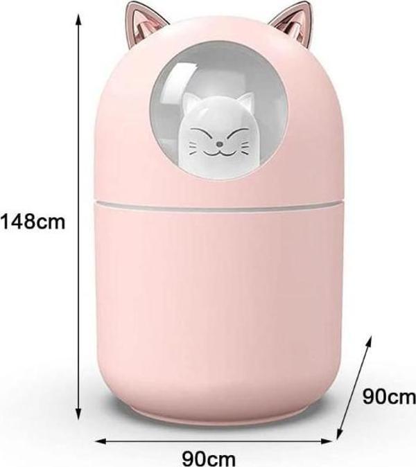 Sevimli Kedi Tasarımlı H2O Nemlendirici - Image 1
