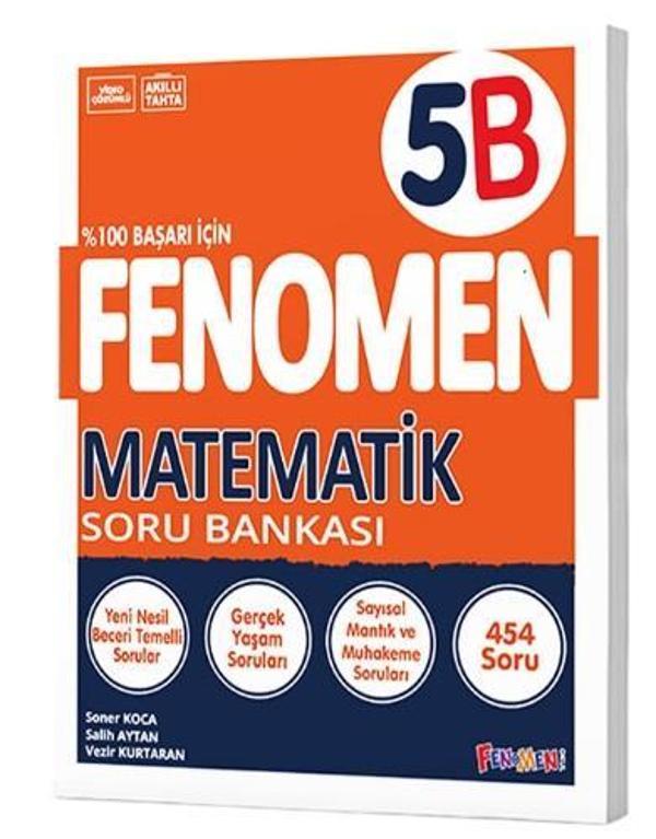 Gama Yayınları 5. Sınıf Fenomen Matematik Soru Bankası(B) - Image 1
