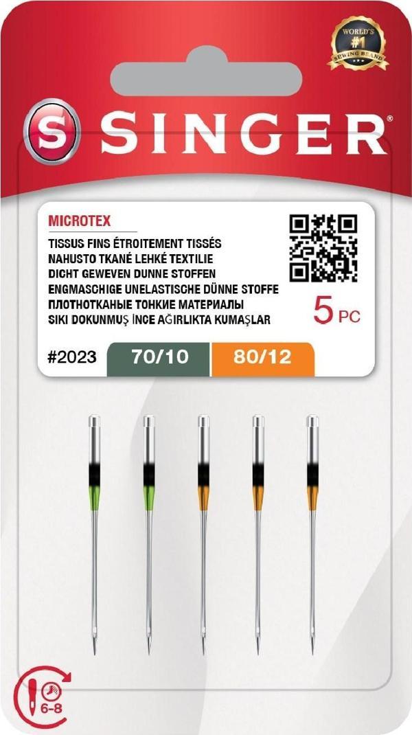 Mikrotex İğnesi Karışık (3X10, 2X12 No.) - Image 1