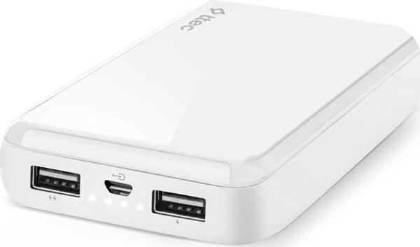 OUTLET Ttec ReCharger S 2A Powerbank 10000 mAh Beyaz - 2BB174B OUTLET - Image 1