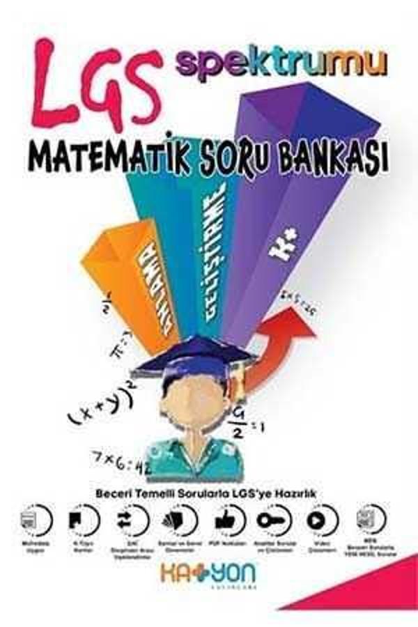 Katyon Yayınları 8. Sınıf Matematik Soru Bankası Lgs Spektrumu - Katyon Yayınları - Image 1