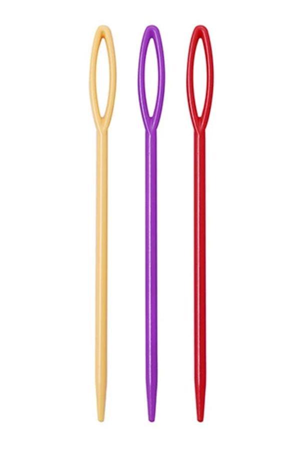 Yün İğnesi Uzun 10 cm 3 Adet - Image 1