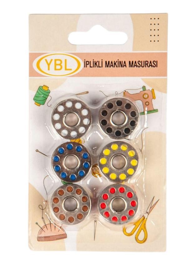 Makine Masurası İplikli Renkli 6'lı - Image 1