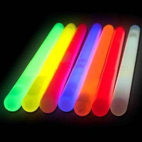 Karanlıkta Parlayan Fosforlu Glow Stick Kalın Çubuk 30 cm 1 Adet - Image 1