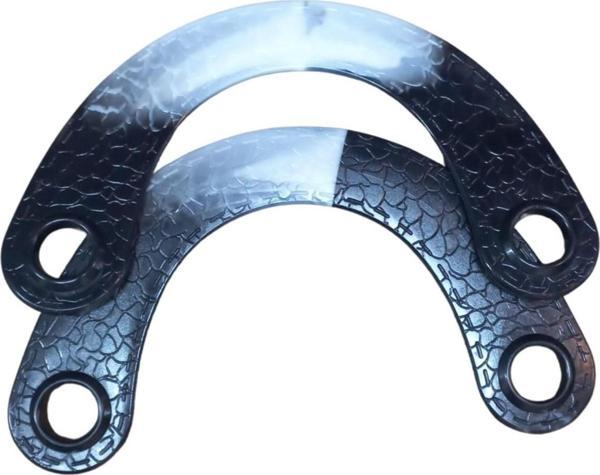 Çanta Sapı Ay Model Siyah Desenli 20 cm - Image 1