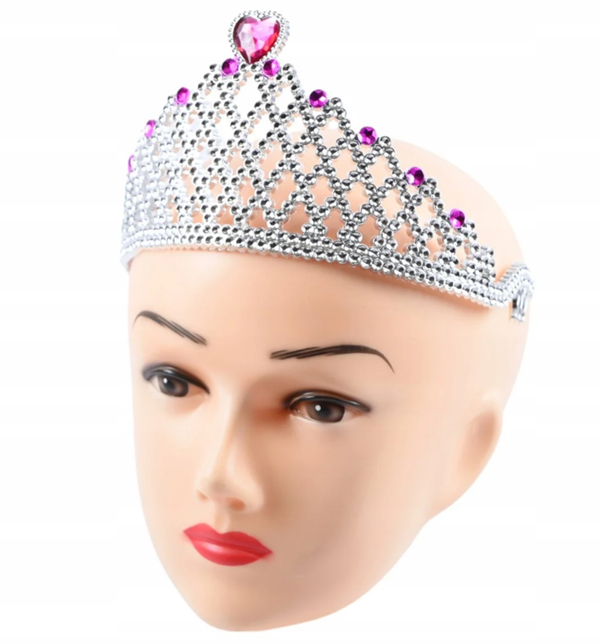 Kalpli Prenses Tacı Fuşya - Image 1