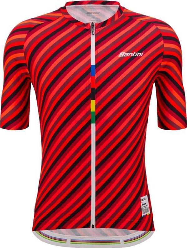 Santini UCI Imola 1968 Erkek Bisiklet Forması RE94075SIMOLA KIRMIZI-SİYAH-M - Image 1
