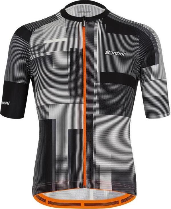 Santini Karma Kinetic Erkek Bisiklet Forması 2S94075KARMAKINE Beyaz-M - Image 1
