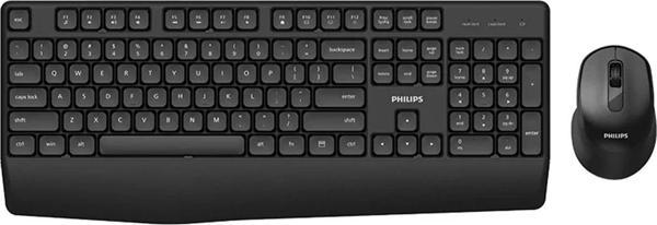 Phılıps Kablosuz  Klavye&mouse Set Spt6348b Siyah - Image 1