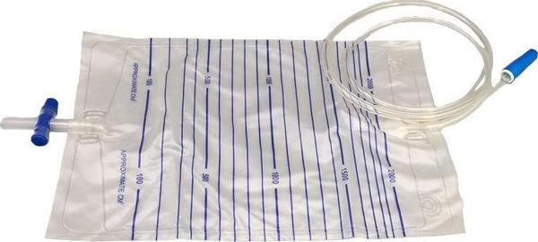 Galena İdrar Torbası 2000ml (T) Musluklu Steril (10 Adet) - Image 1