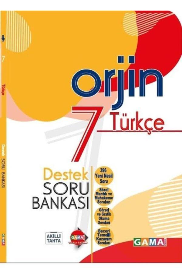 Gama Yayınları 7. Sınıf Orjin Türkçe Destek Soru Bankası - Image 1