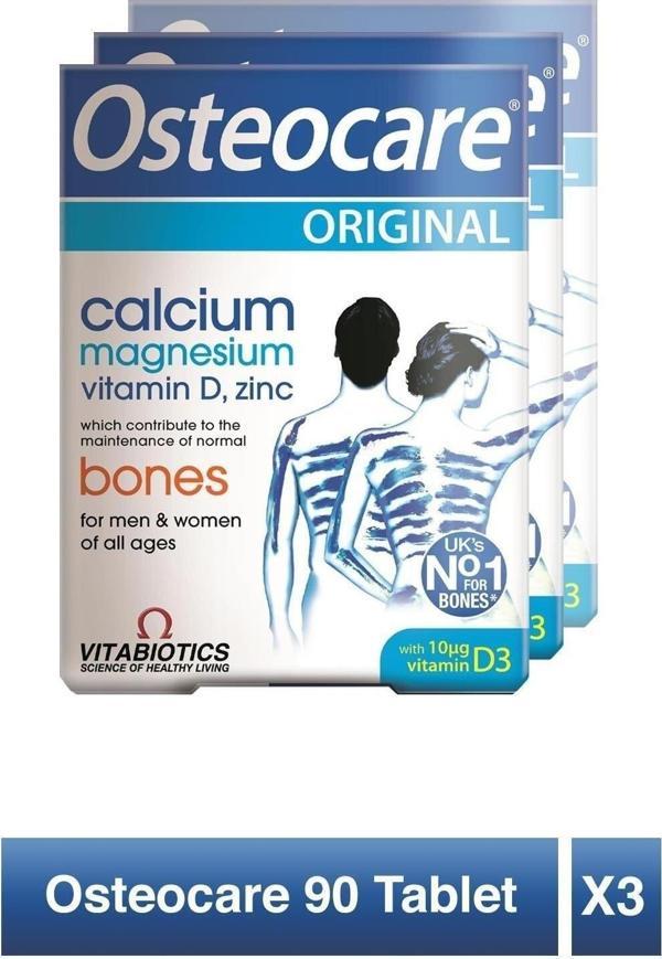 Osteocare Vitamini Kalsiyum Magnezyum Ve D Vitamini Içeren 3'Lü Avantaj Paketi - Image 1