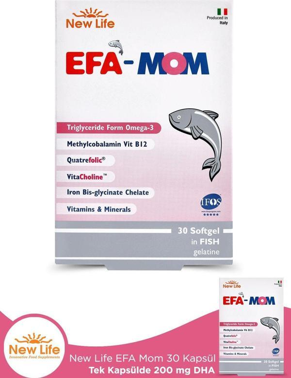 New Life Efa Mom 30 Kapsül - Image 1