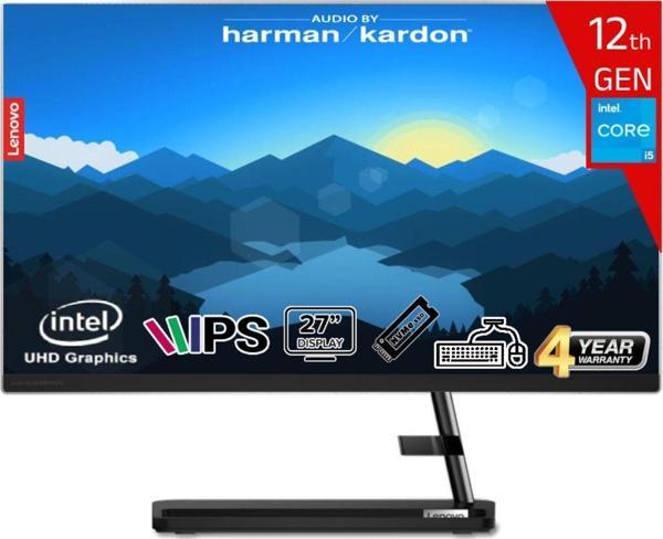 Lenovo İ5-12450H 32 Gb 1 Tb 27 Fhd Ips Freedos F0Gj012Atr-321 Klavye+Mouse Siyah - Image 1