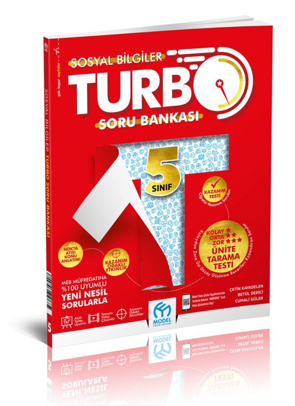 Model Yayınları 5. Sınıf Sosyal Bilgiler Turbo Soru Bankası - Model Yayınları - Image 1