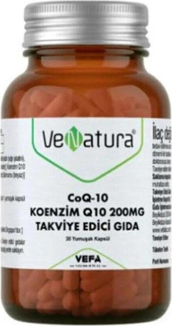 Venatura Koenzim Q10 200 mg 30 Kapsül - Image 1