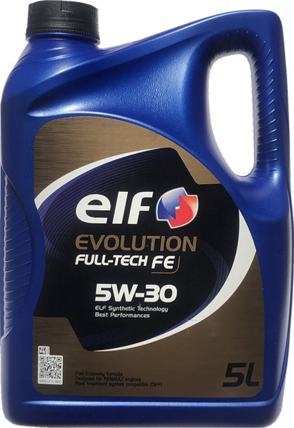 Elf ,Evolutıon Full-tech Fe 5w-30 5 Litre DPF Motor Yağı 2025 ÜRETİM - Image 1