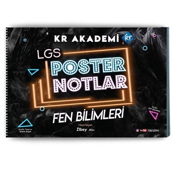 Kr Akademi Yayınları 8. Sınıf Fen Bilimleri Poster Notları - KR Akademi - Image 1
