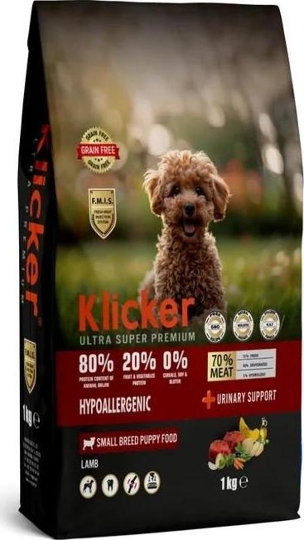 KLICKER MİNİ IRK YAVRU KÖPEK KURU MAMASI KUZULU - Image 1