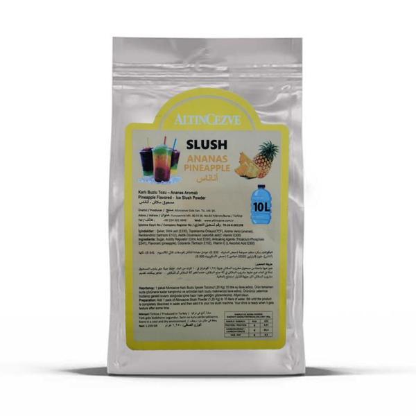 Altıncezve Ice Slush Karlı Buzlu Karlama Tozu Buzlaş | Ananas 1.250 Gr - 10 L - Image 1