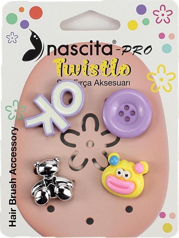Nascita 4'Lü Twistlo Saç Fırça Aksesuarı - 04 - Image 1