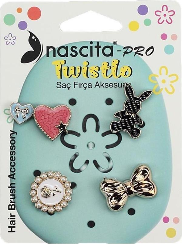 Nascita 4'Lü Twistlo Saç Fırça Aksesuarı - 07 - Image 1