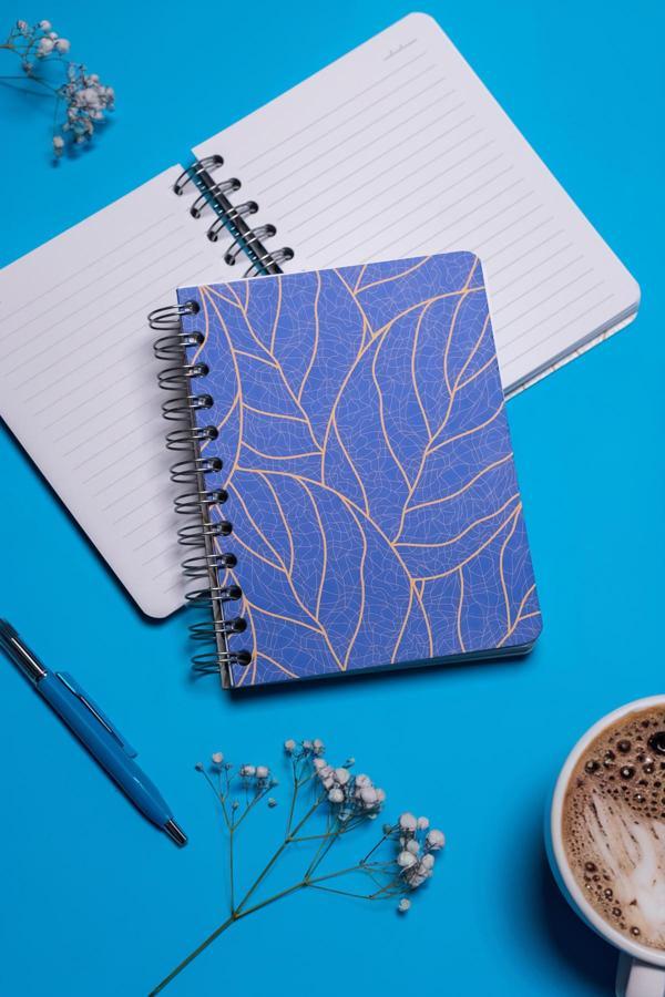 My Mia Art Mavi Dal Spiralli Defter 12x17 - Image 1