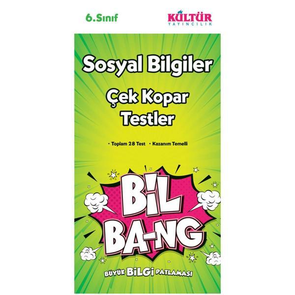 Kültür Yayınları 6. Sınıf Sosyal Bilgiler Bil-Bang Çalışma Testi - Kültür Yayınları - Image 1