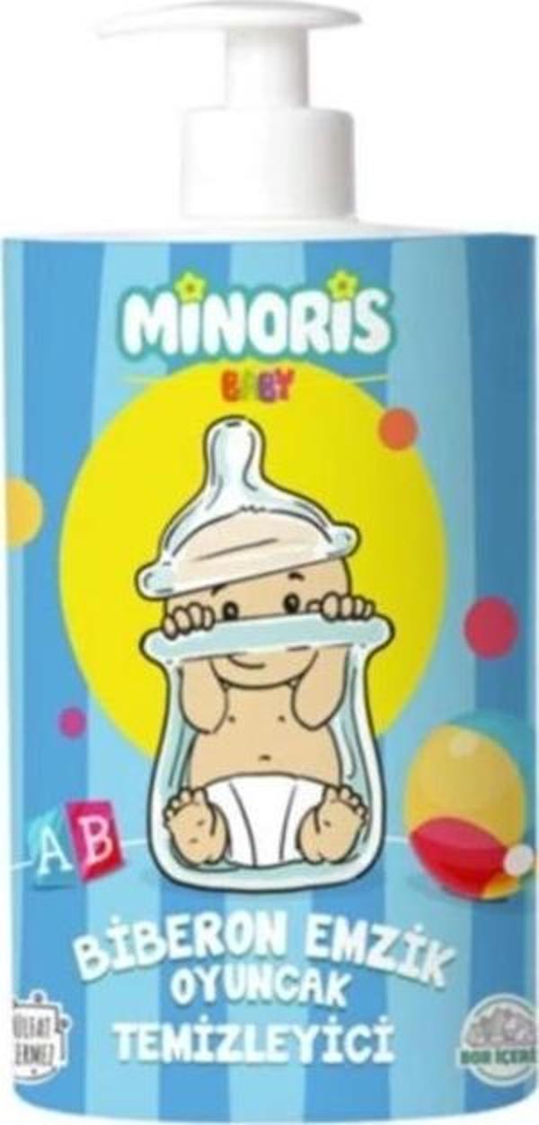 Nessiworld Minoris Baby Organik Antialerjik Biberon Emzik Temizleyici 500ml - Image 1