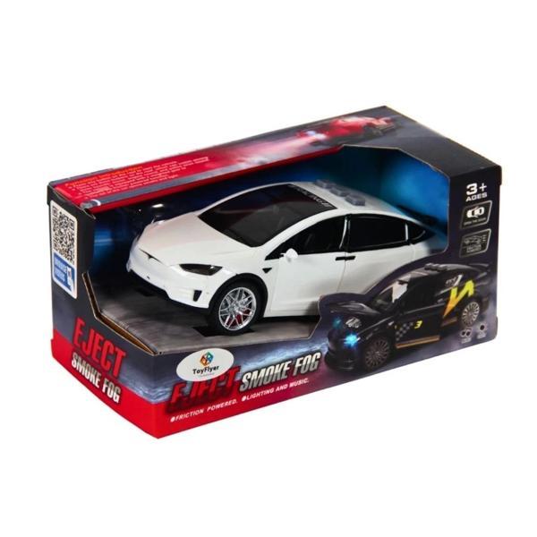 Nessiworld Işıklı Sesli Duman Çıkaran Sürtmeli Spor Araba TSP-1B - Image 1