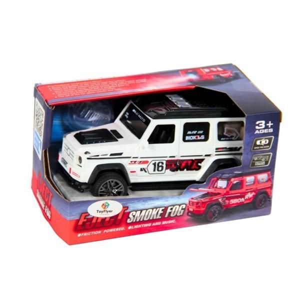 Nessiworld Işıklı Sesli Duman Çıkaran Sürtmeli Spor Jeep BCP-1A - Image 1