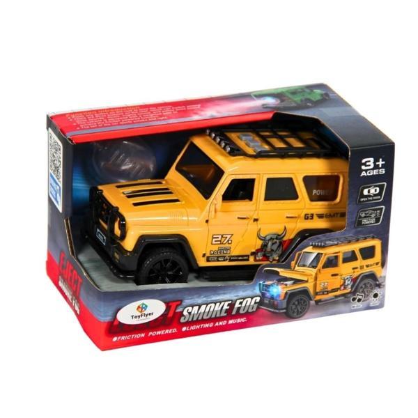 Nessiworld Işıklı Sesli Duman Çıkaran Sürtmeli Spor Jeep LDP-3A - Image 1