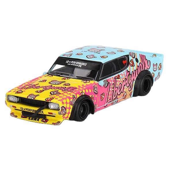 Nessiworld Mini Gt 1/64 Nissan Skyline Kenmeri Liberty Walk LBWK KUMA - Image 1