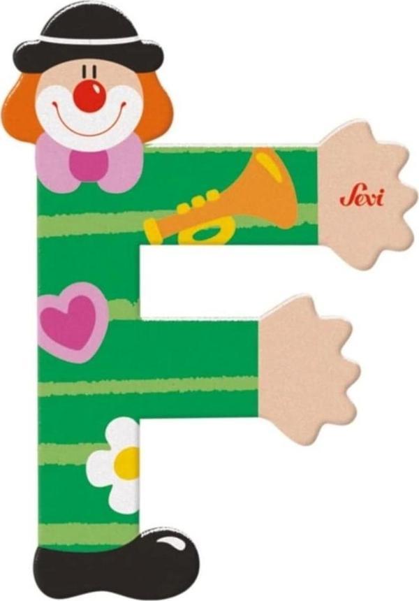 Nessiworld Palyanço Ahşap Harf F - Image 1