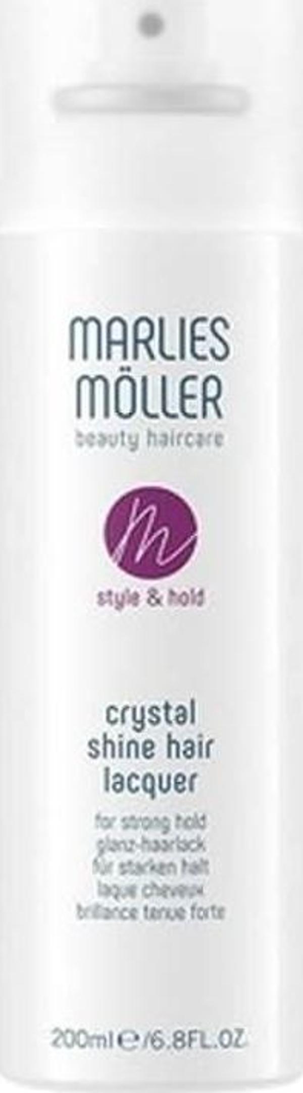 Marlies Möller Crystal Shine Hair Lacquer 200 ml Parlatıcı Sprey - Image 1